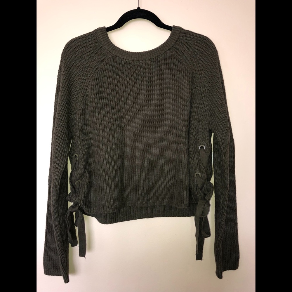 Green Charlotte Russe Sweater